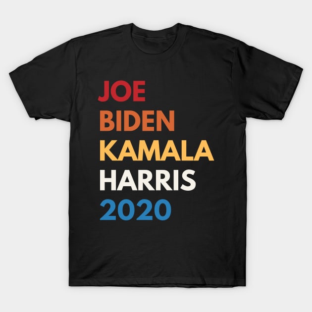 Joe Biden Kamala Harris 2020 T-Shirt by Happy as I travel